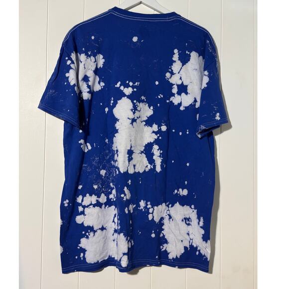 Rolling Stones Graphic Band T-Shirt Blue White Size Large - Picture 4 of 5